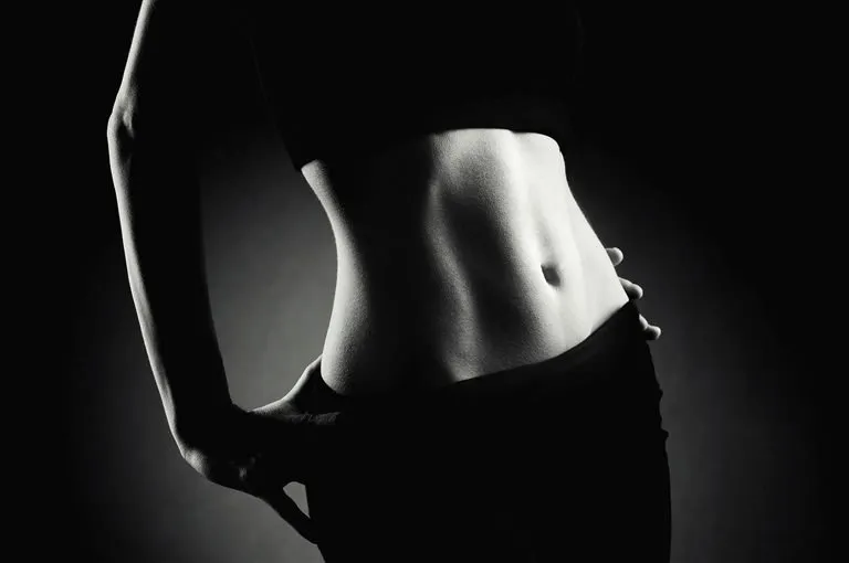 Contorno corporal, ilustração de lipoaspiração 360