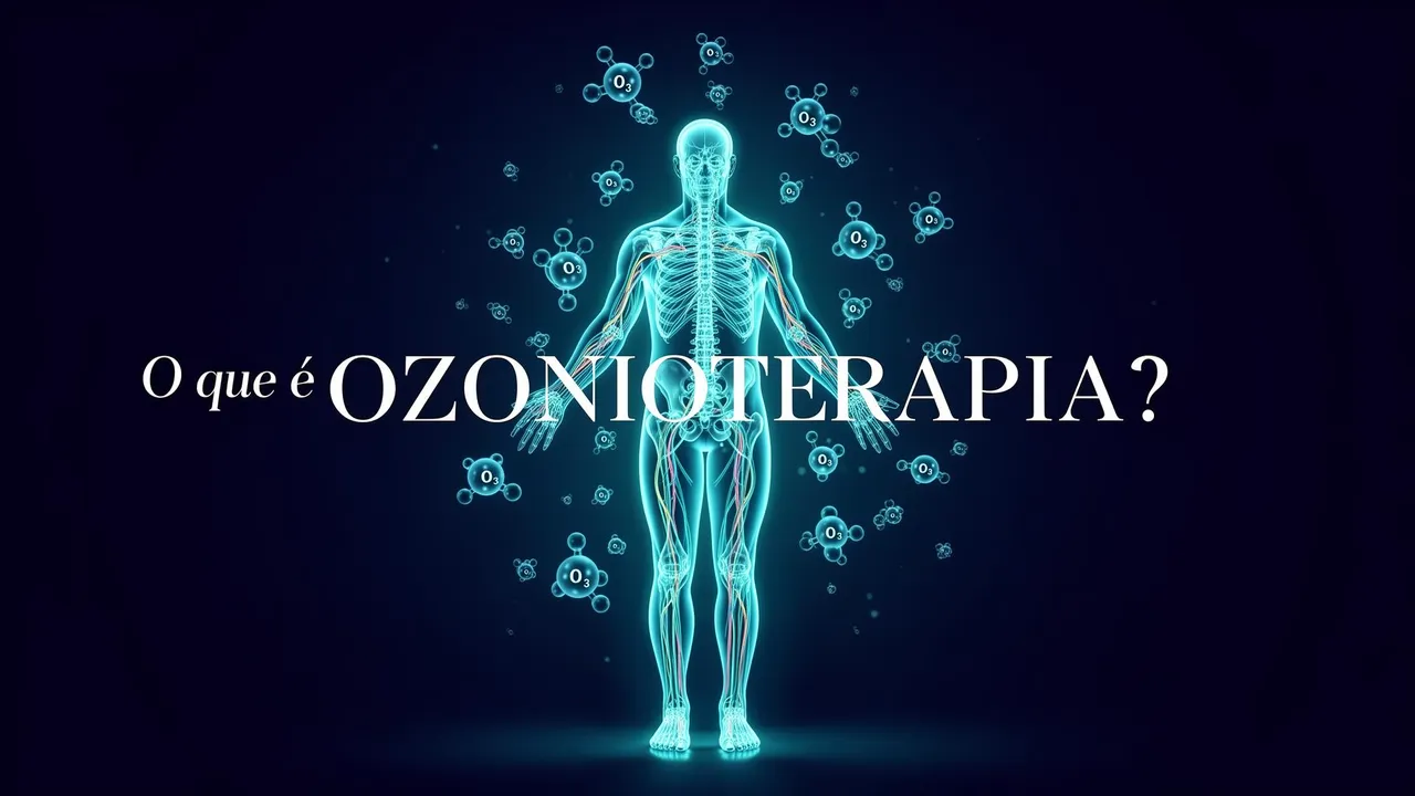 O que é Ozonioterapia - tratamento com ozônio medicinal